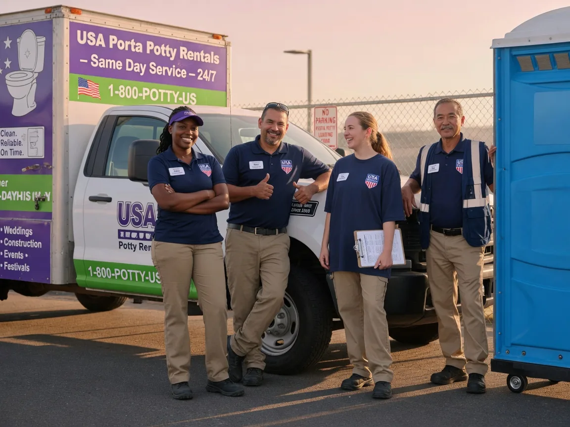 Porta Potty Rental company in Fairfield, ME